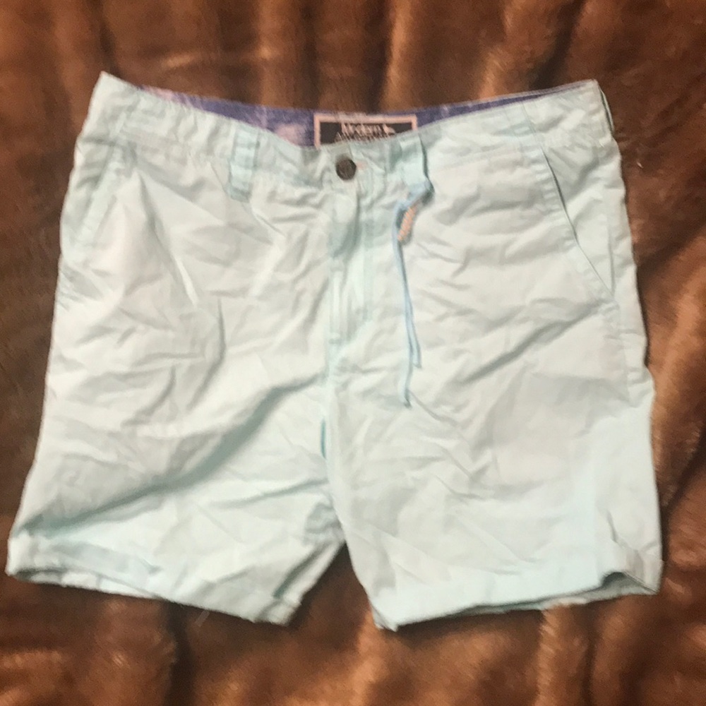 PacSun Modern Amusement Turquoise Shorts